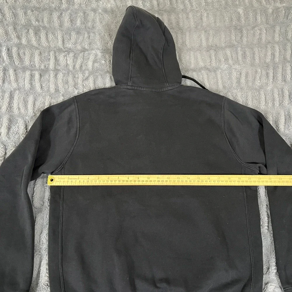 Nike Mens Just Do It Patch Hoodie Black Pullover CU4044-010 Small